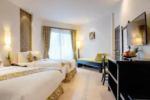 Deluxe Double room with sea view full double bed