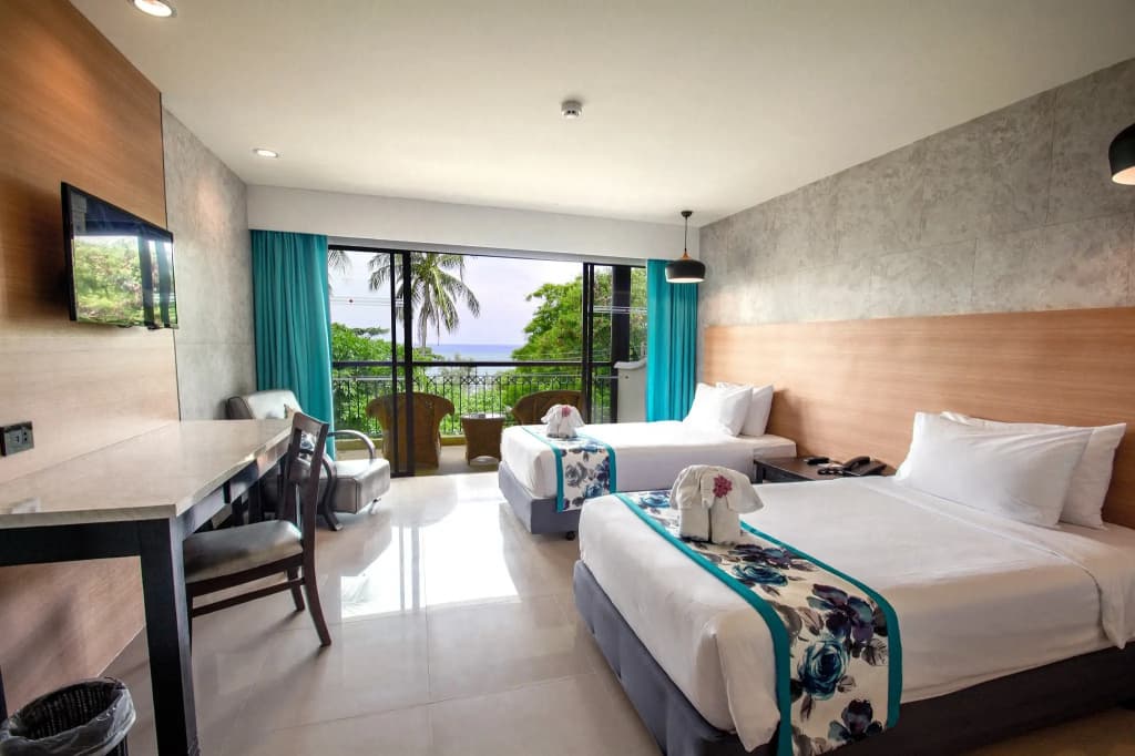 Deluxe Double room twin beds