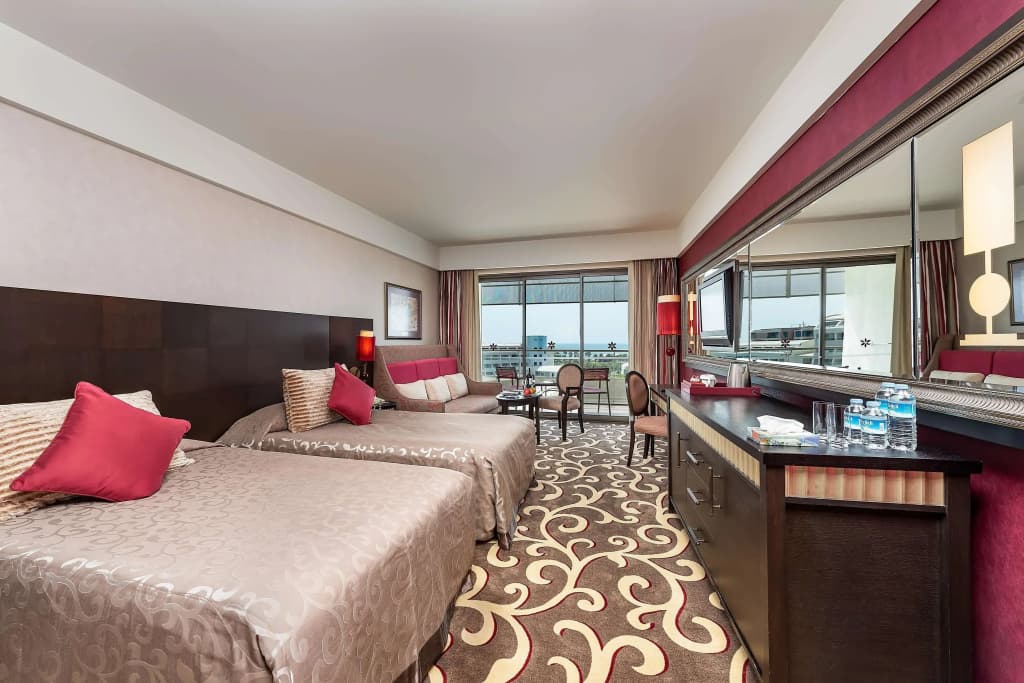 Classic Double room with garden view twin beds