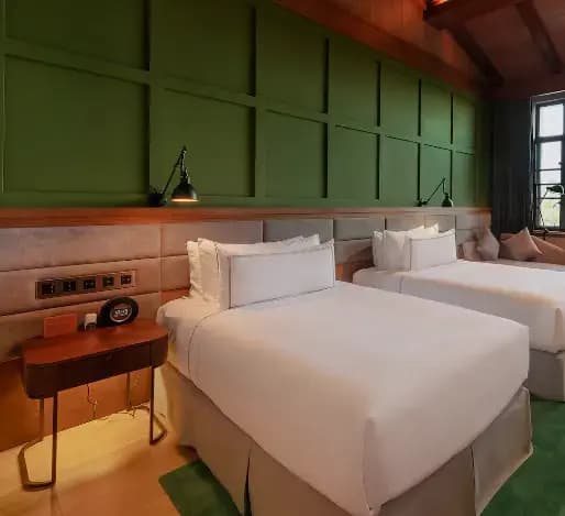 Deluxe Double room twin beds