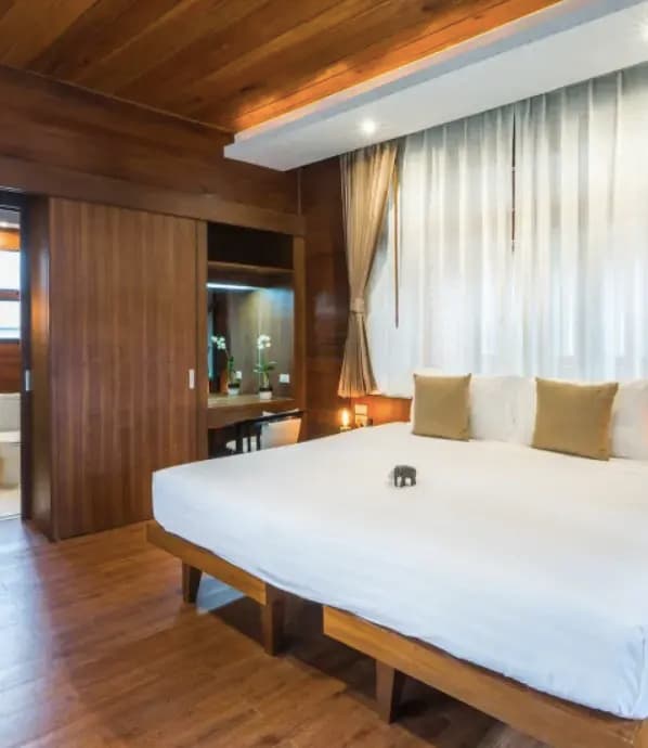 Grand Deluxe Double Villa full double bed