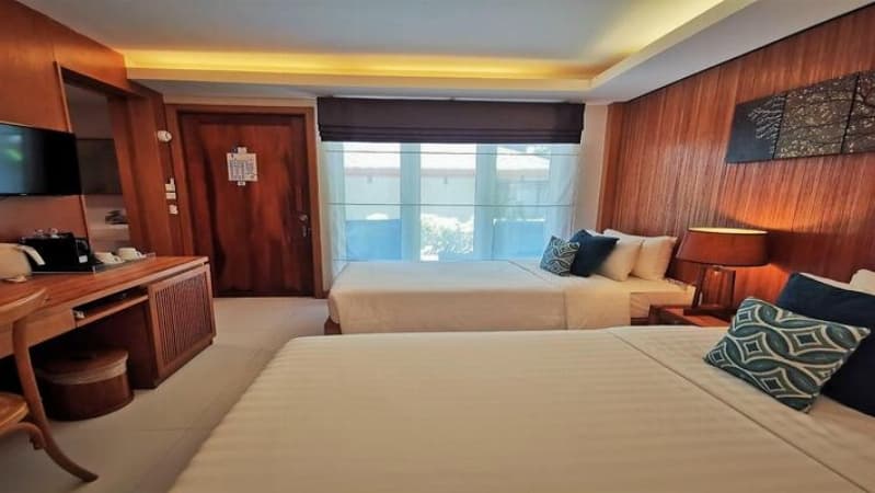 Deluxe Double Villa twin beds