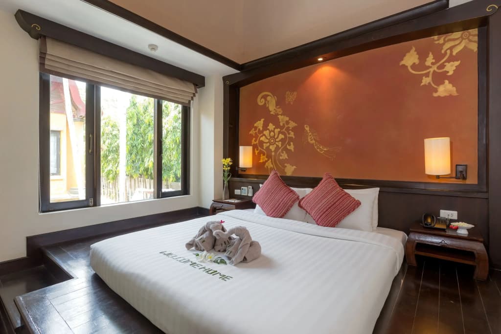 Tropical Double Villa full double bed