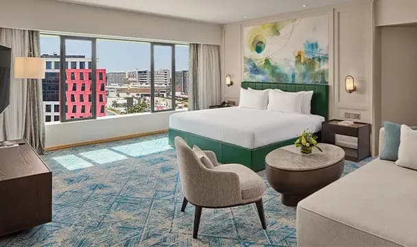 Double Junior Suite full double bed
