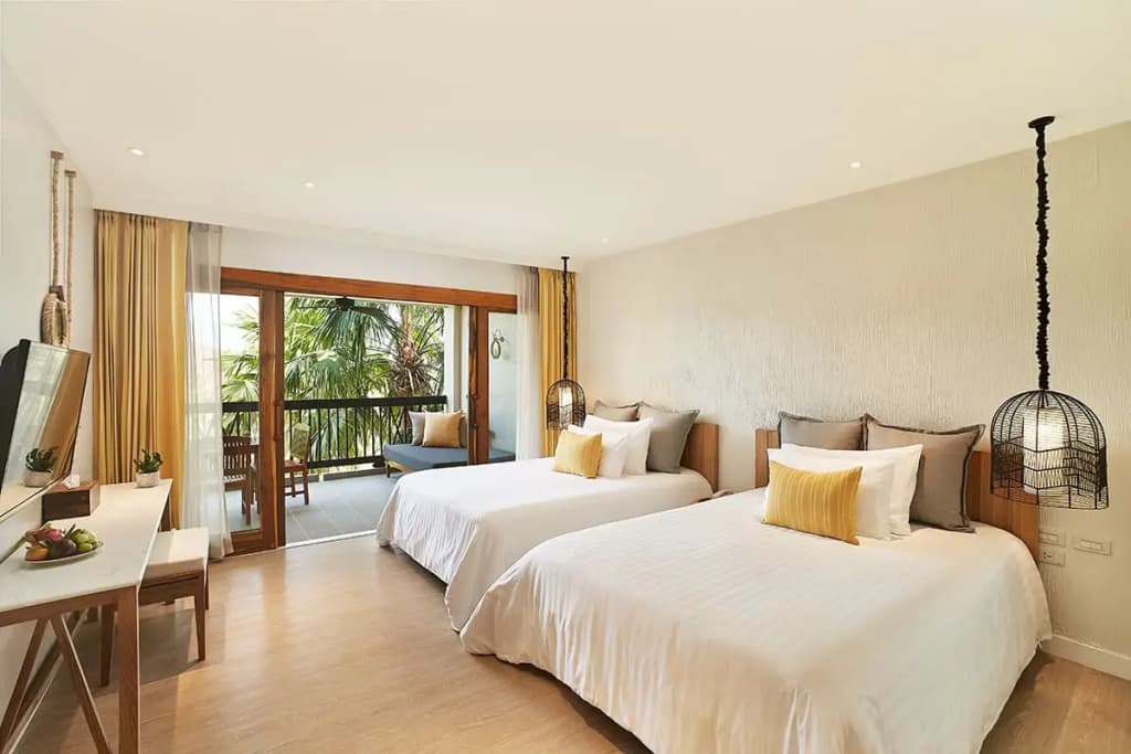 Deluxe Double room twin beds
