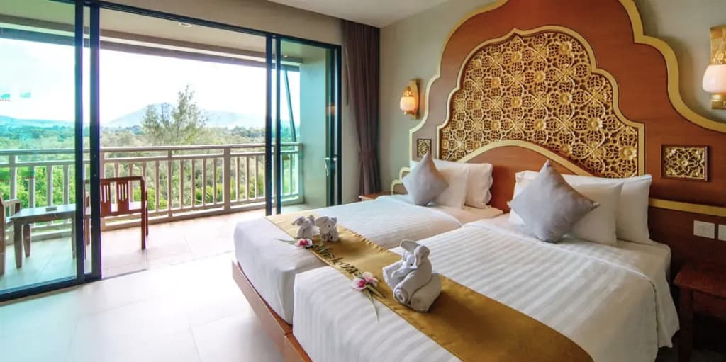Deluxe Double room twin beds