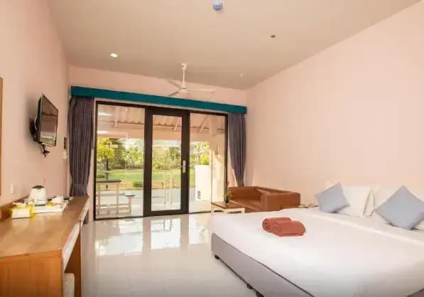 Deluxe Double room full double bed
