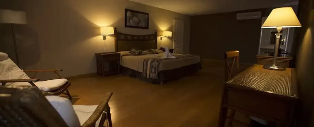 Presidential Double Suite full double bed