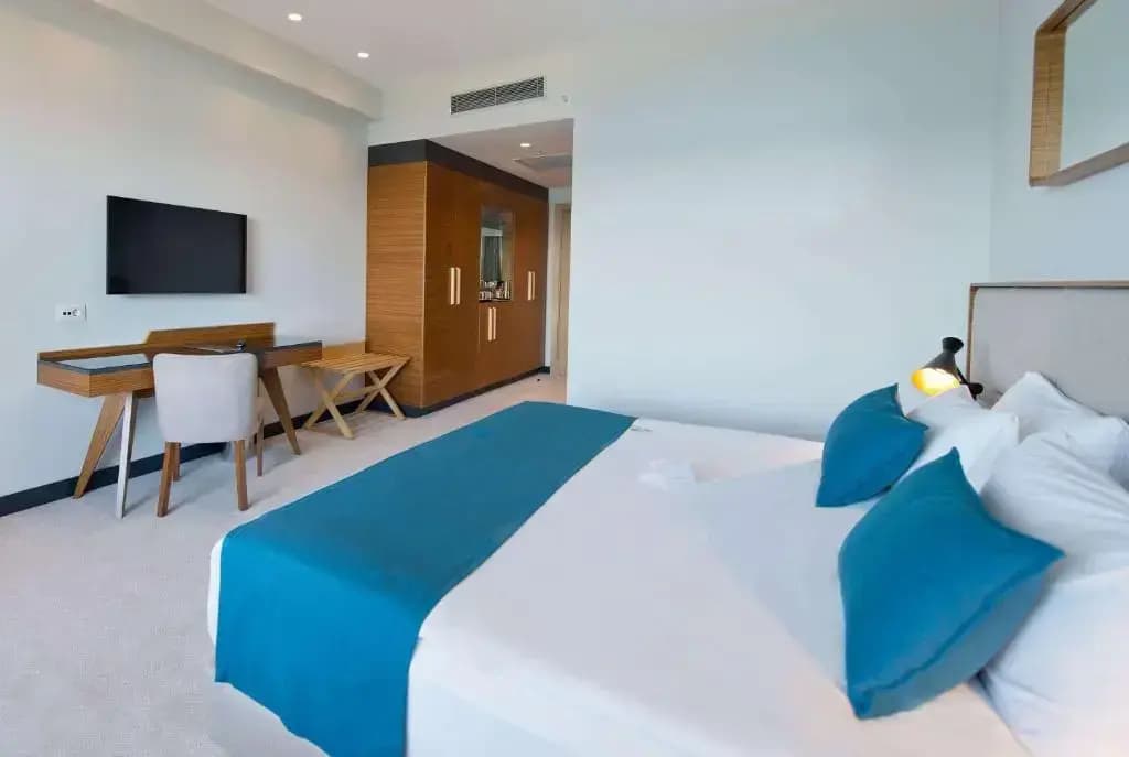 Deluxe Double room with mountain view full double bed