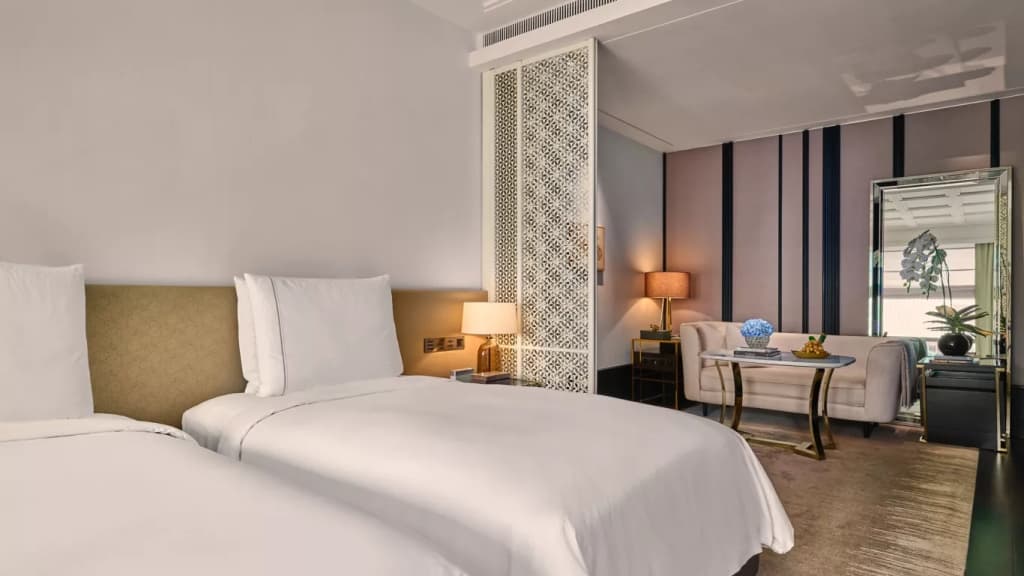 Deluxe Double room twin beds