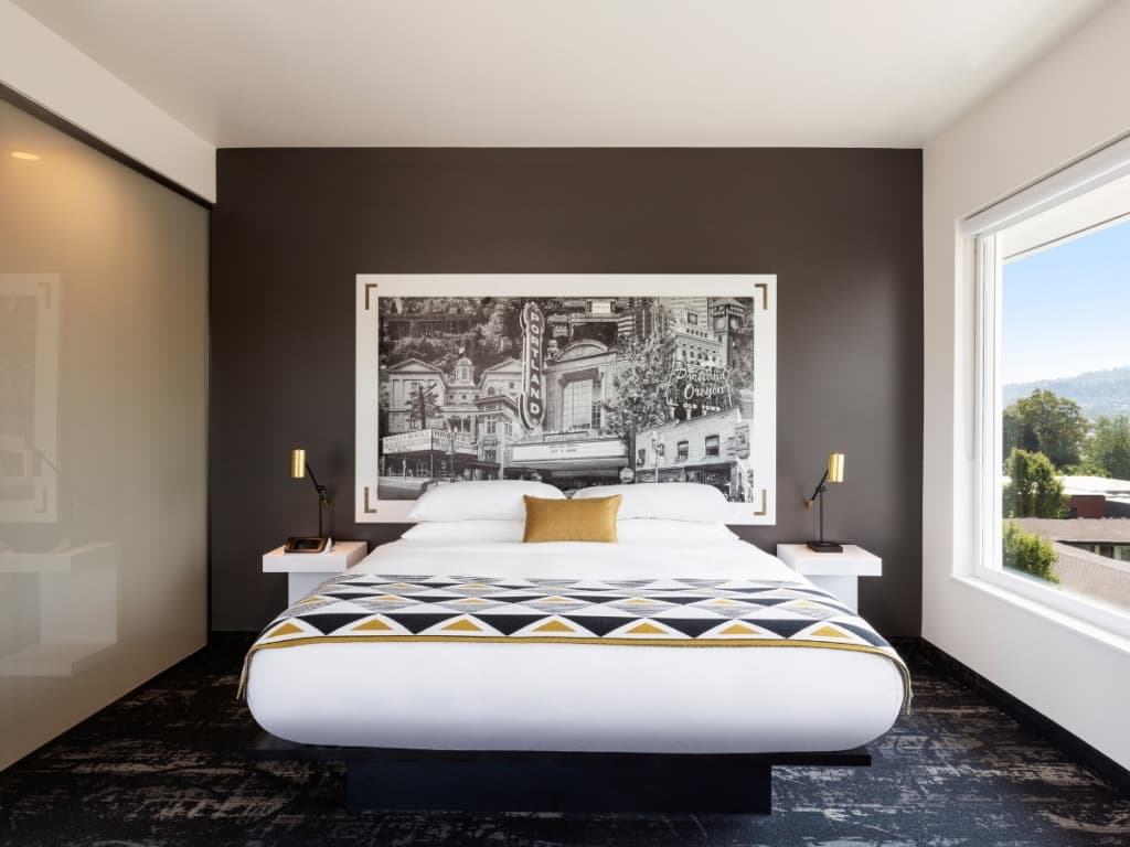 The XL Corner Double Suite full double bed