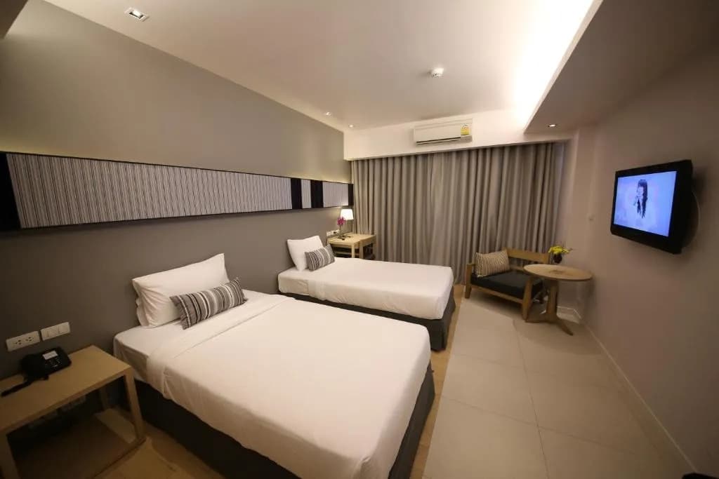 Sun Superior Double room twin beds