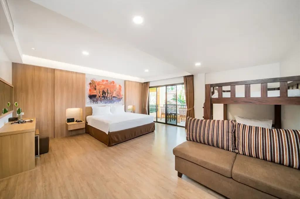 Family Double room full double bed