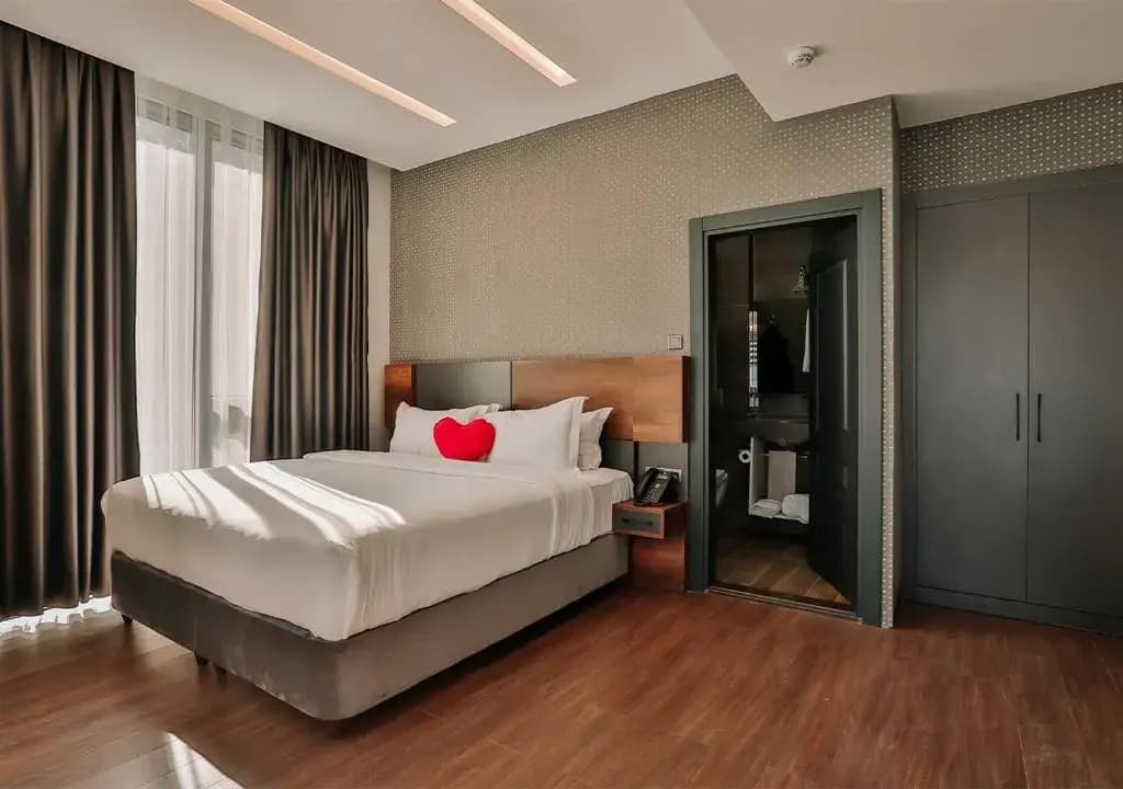 Suvva with Jacuzzi Double Suite with sea view full double bed