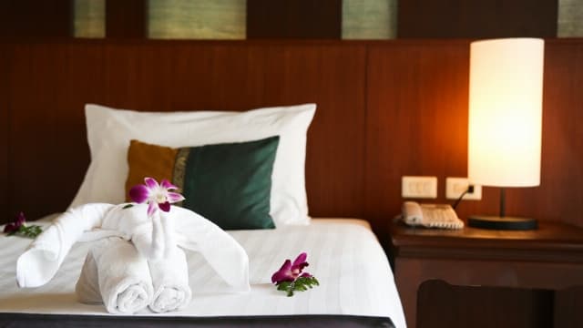 Deluxe Double room with ocean view full double bed