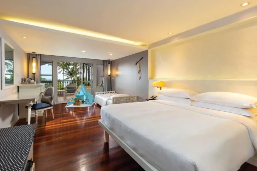 Family Double room with balcony full double bed