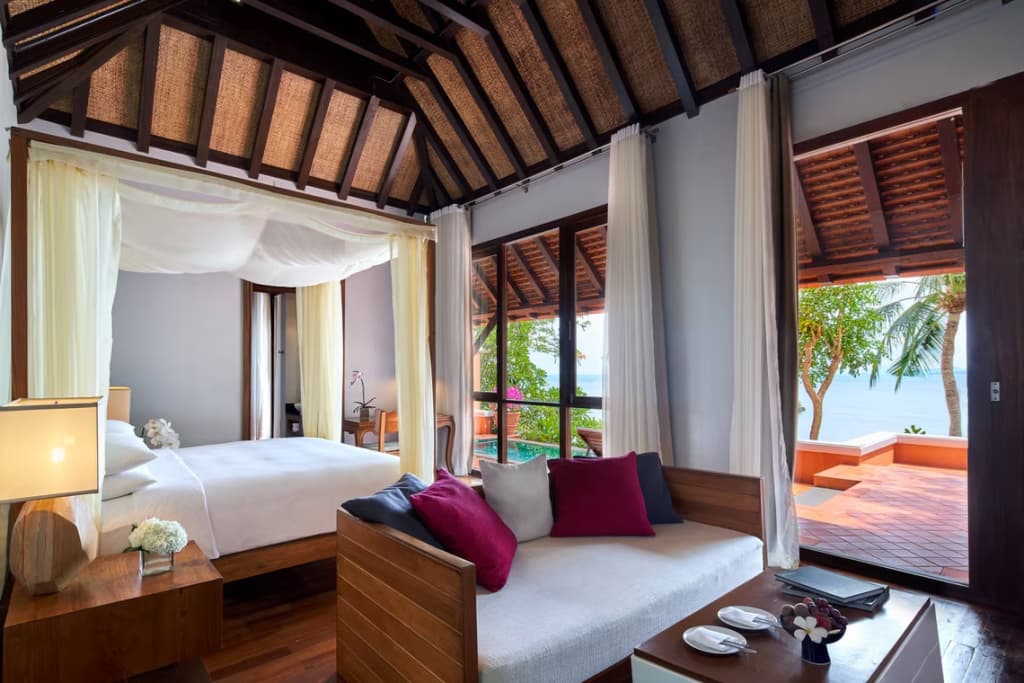1 Bedroom Double Villa with garden view full double bed