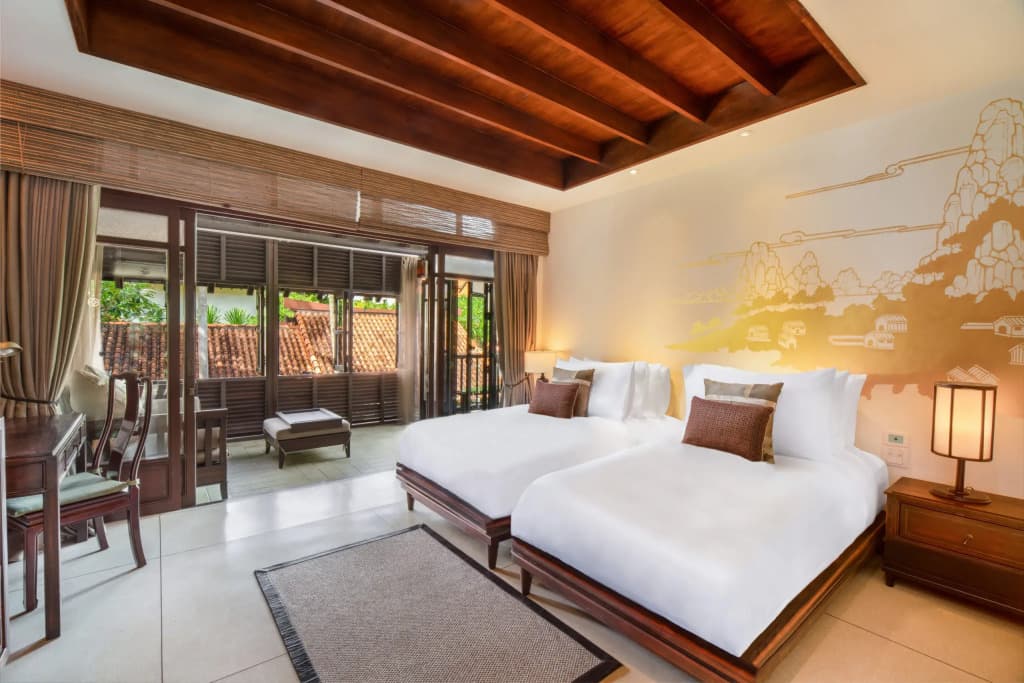 Verandah Double Suite twin beds