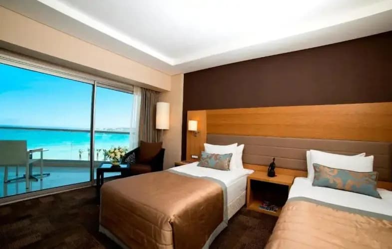 Standard Double room with garden view twin beds