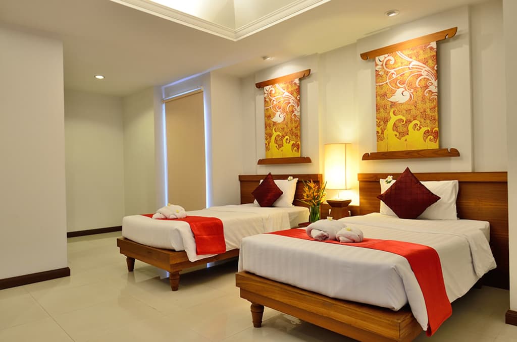 First Double room twin beds