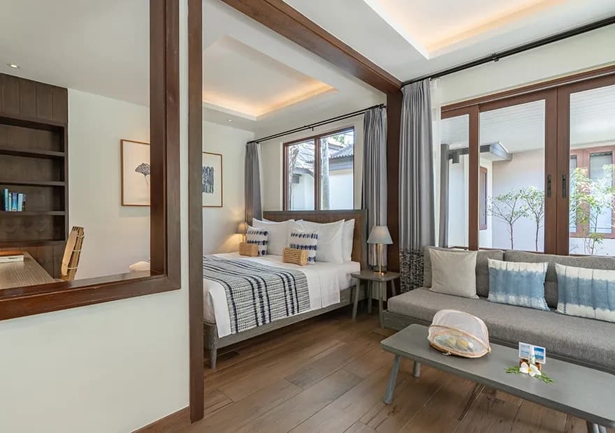 Deluxe Double Villa full double bed