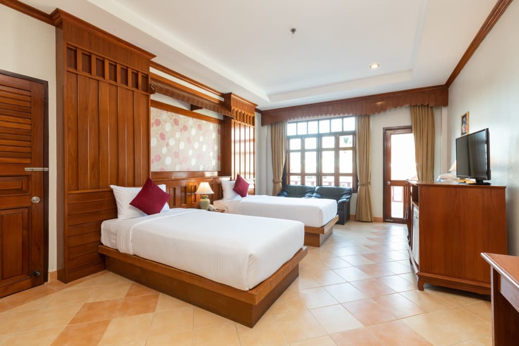 Deluxe Double room twin beds