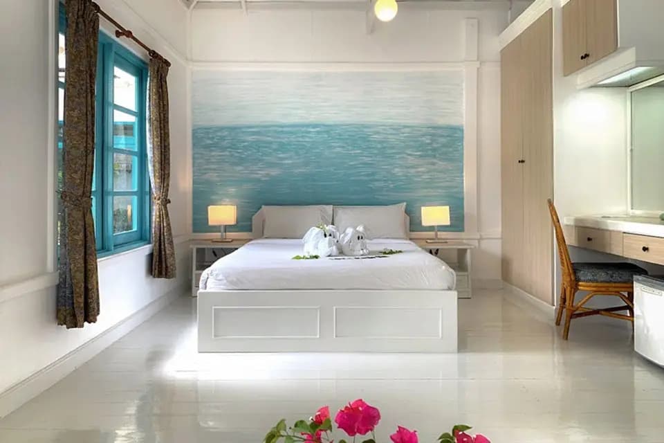Superior Garden Double Villa full double bed