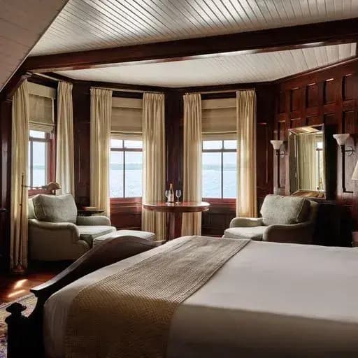 Turret Double Suite full double bed