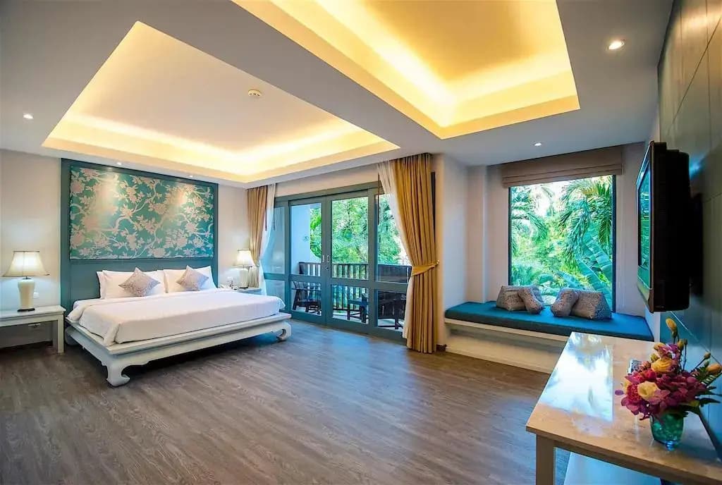 Double Junior Suite full double bed