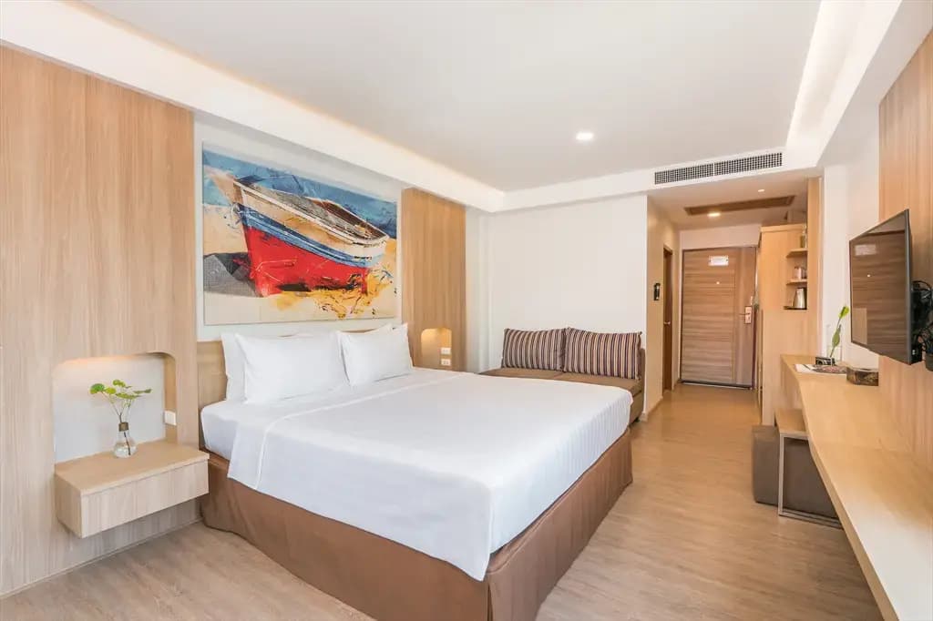 Deluxe Double room full double bed