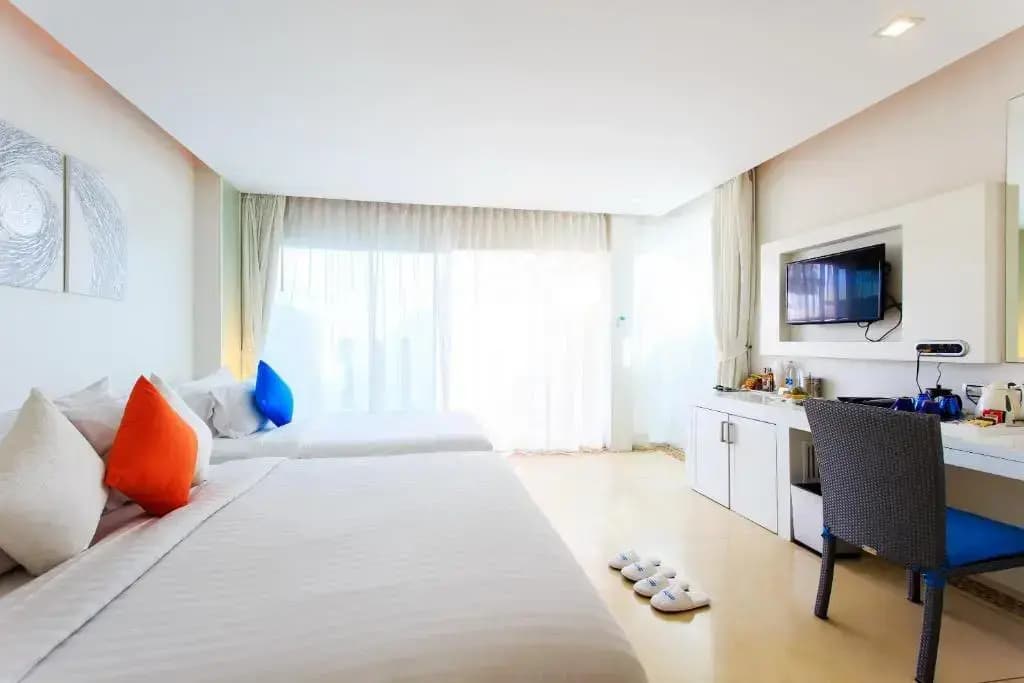 Garden Pool Double Villa full double bed