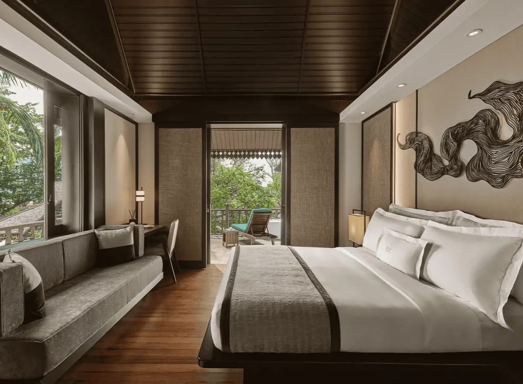 Tropical Hill Double Villa full double bed