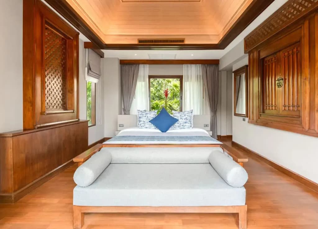 Garden Double Villa with sea view full double bed
