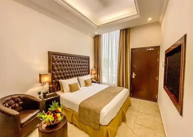 Double Bungalow with pool view full double bed