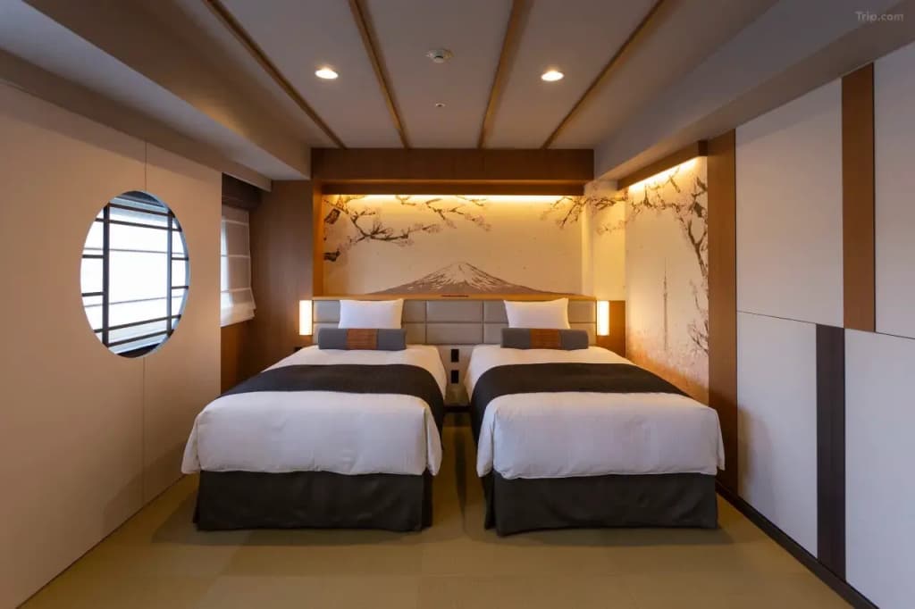 Concept Utsuki Double room twin beds
