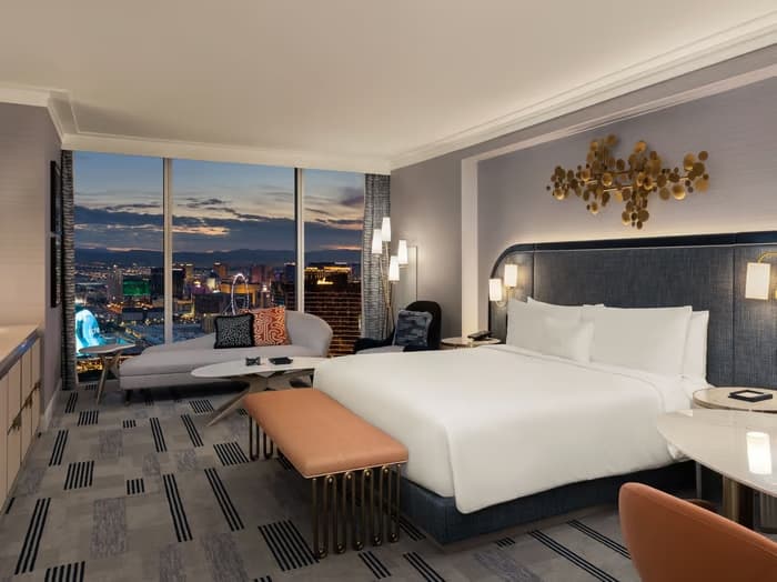 Gold Best View Double room Strip View full double bed