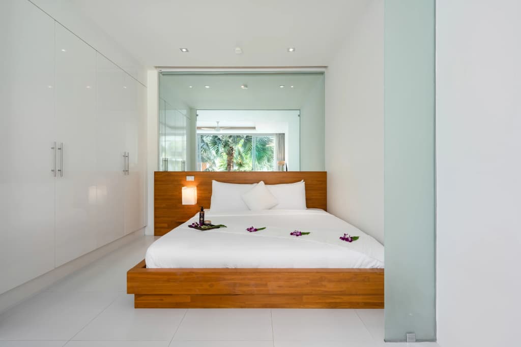 1 Bedroom Garden Pool Access Double Suite full double bed