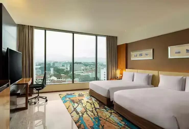 Deluxe Quadruple room with panoramic view