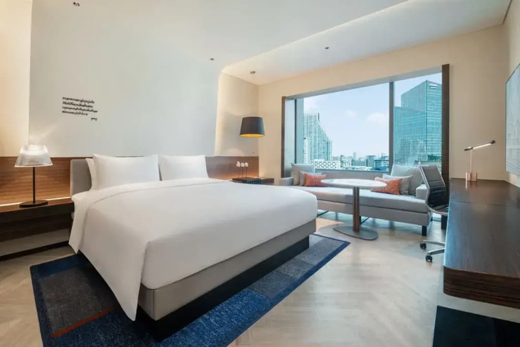 Deluxe Double room full double bed