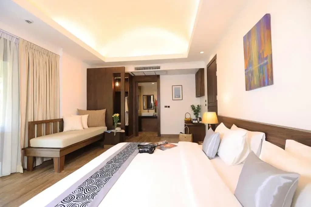 Tropical Double Villa full double bed