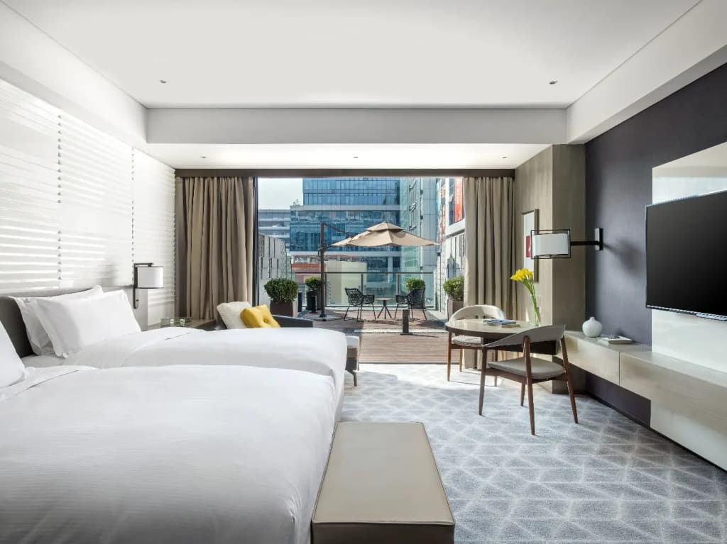 Deluxe Terrace Quadruple room