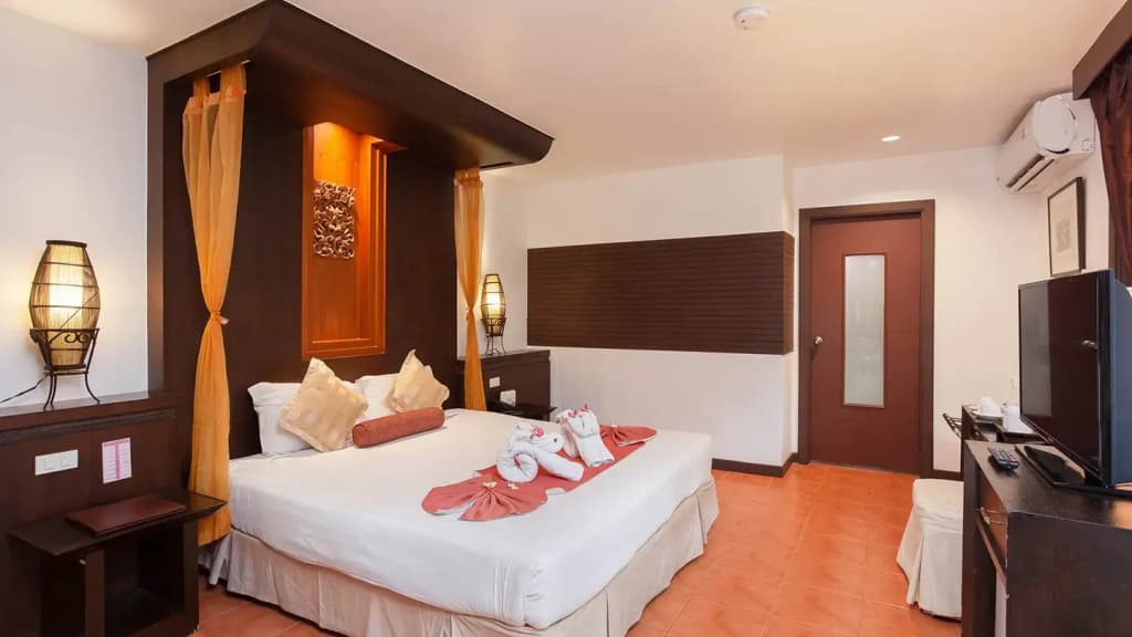 Deluxe Double Villa full double bed