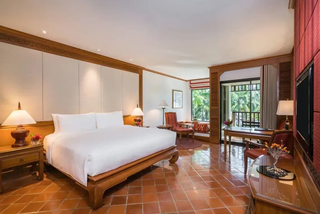 Double room with partial sea view full double bed