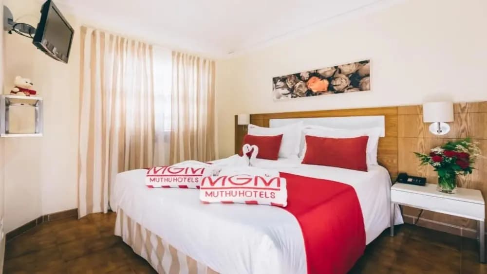 1 Bedroom Deluxe Double Apartment full double bed