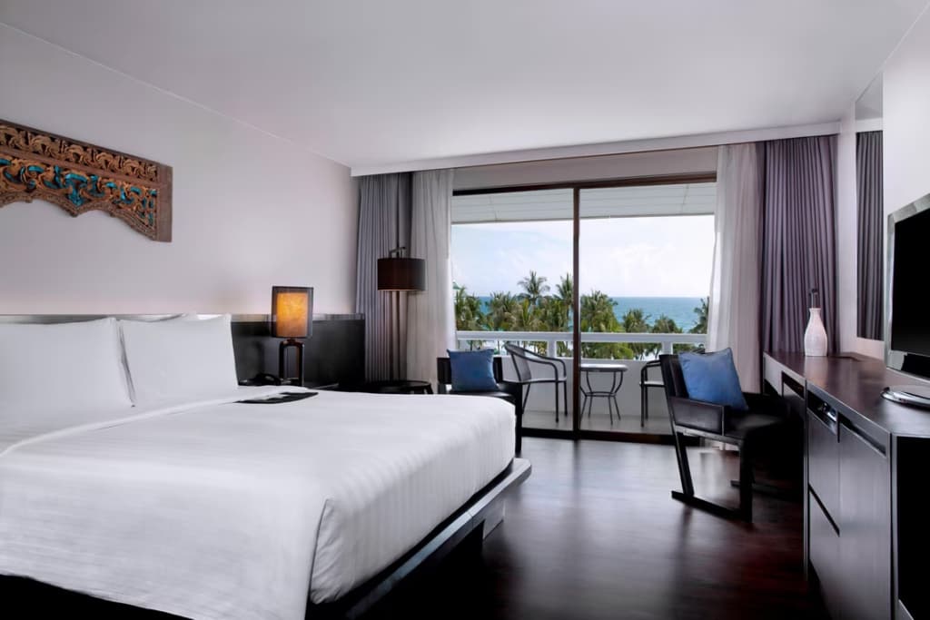 Guest Double room with ocean view full double bed