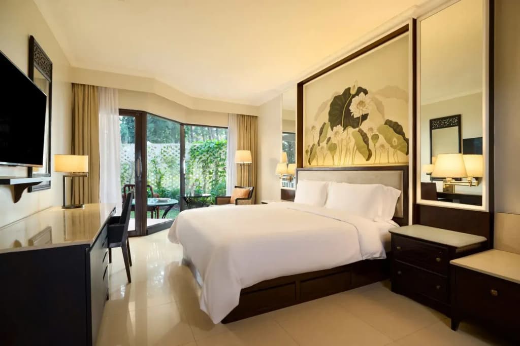 Deluxe Double room full double bed