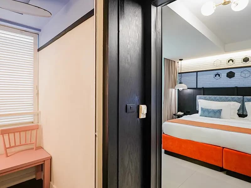 Deluxe Inner Double room twin beds