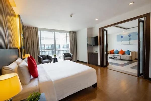 Double Junior Suite full double bed