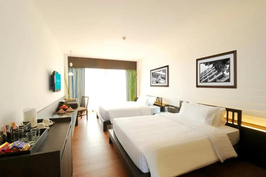 Deluxe Double room twin beds
