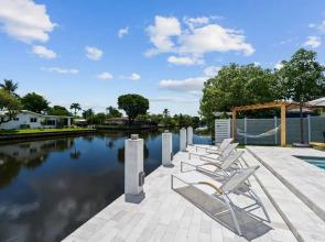 Waterfront Heated Pool Home